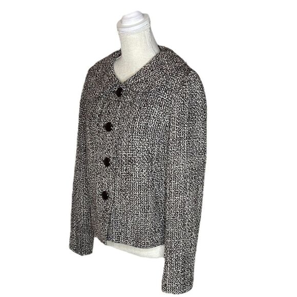 Banana Republic 100% Wool Tweed Blazer Jacket - Picture 9 of 16